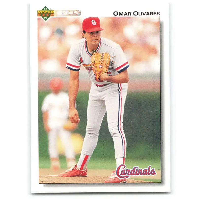 1992 Upper Deck #478 Omar Olivares NM-MT St. Louis Cardinals Baseball Card - Baseball Card Single