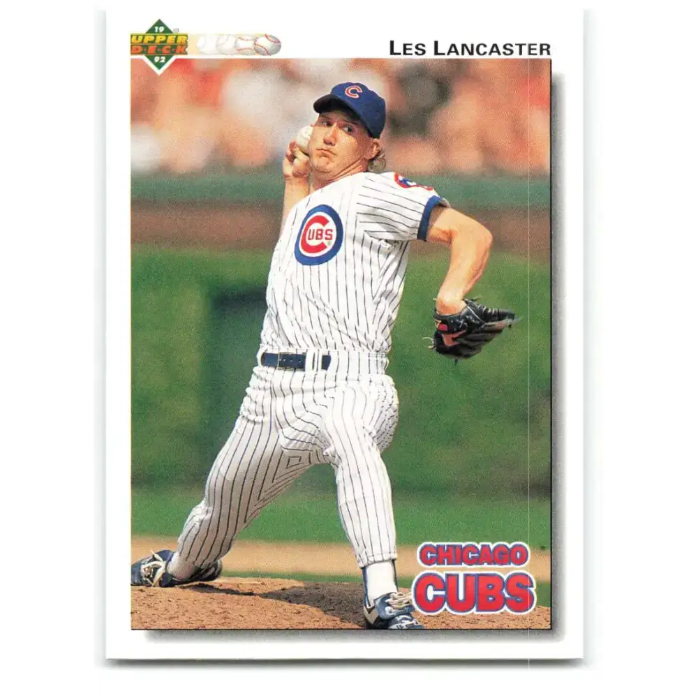1992 Upper Deck #481 Les Lancaster NM-MT Chicago Cubs Baseball Card - Baseball Card Single