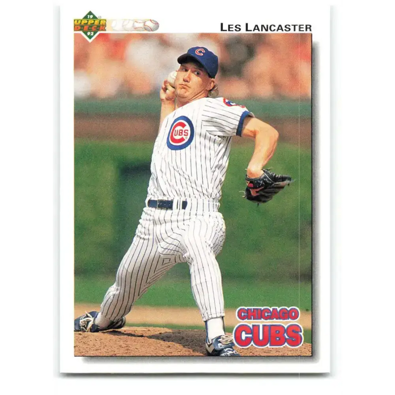 1992 Upper Deck #481 Les Lancaster NM-MT Chicago Cubs Baseball Card - Baseball Card Single