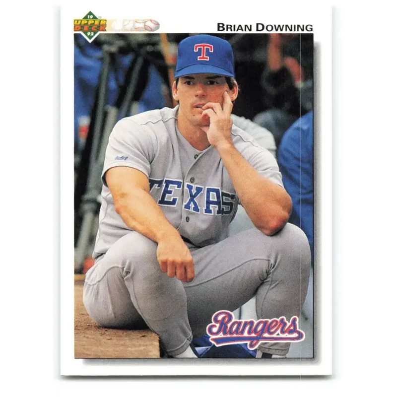 1992 Upper Deck #483 Brian Downing NM-MT Texas Rangers Baseball Card - Baseball Card Single