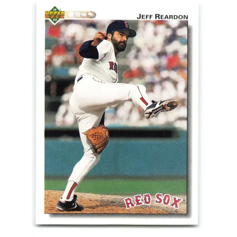 1992 Upper Deck #501 Jeff Reardon NM-MT Boston Red Sox Baseball Card - Baseball Card Single