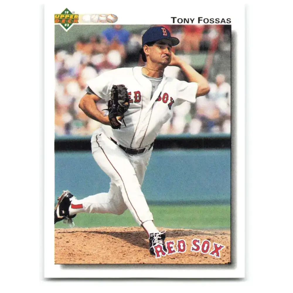 1992 Upper Deck #503 Tony Fossas NM-MT Boston Red Sox Baseball Card - Baseball Card Single