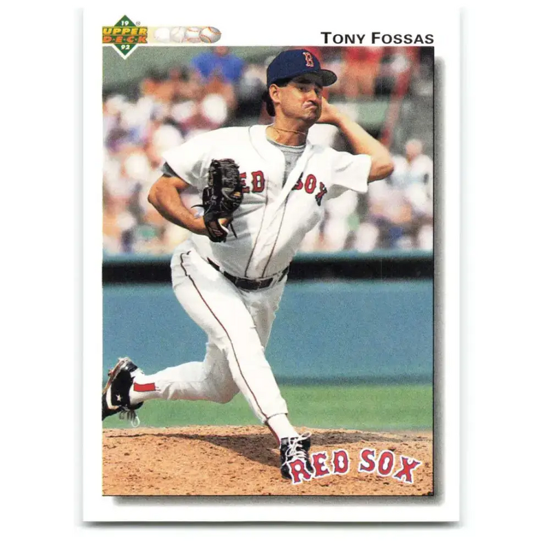1992 Upper Deck #503 Tony Fossas NM-MT Boston Red Sox Baseball Card - Baseball Card Single