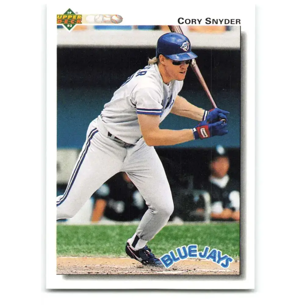 1992 Upper Deck #504 Cory Snyder NM-MT Toronto Blue Jays Baseball Card - Baseball Card Single