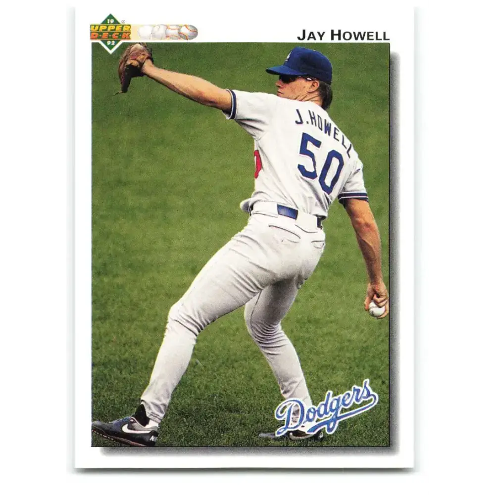 1992 Upper Deck #511 Jay Howell NM-MT Los Angeles Dodgers Baseball Card - Baseball Card Single
