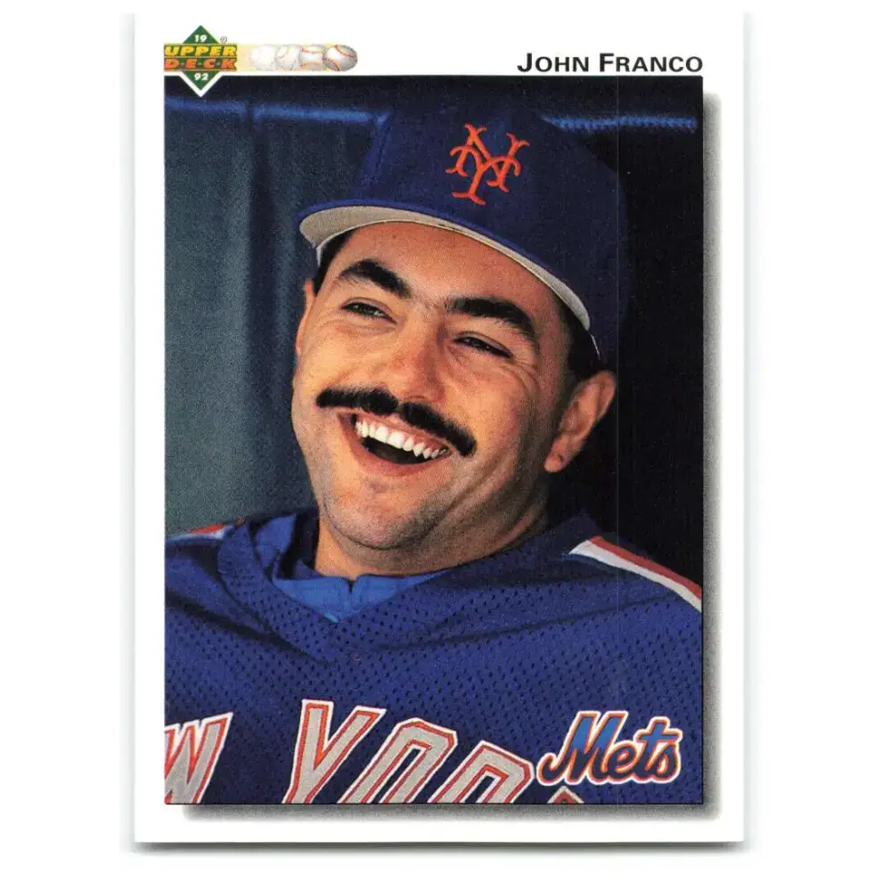 1992 Upper Deck #514 John Franco NM-MT New York Mets Baseball Card - Baseball Card Single