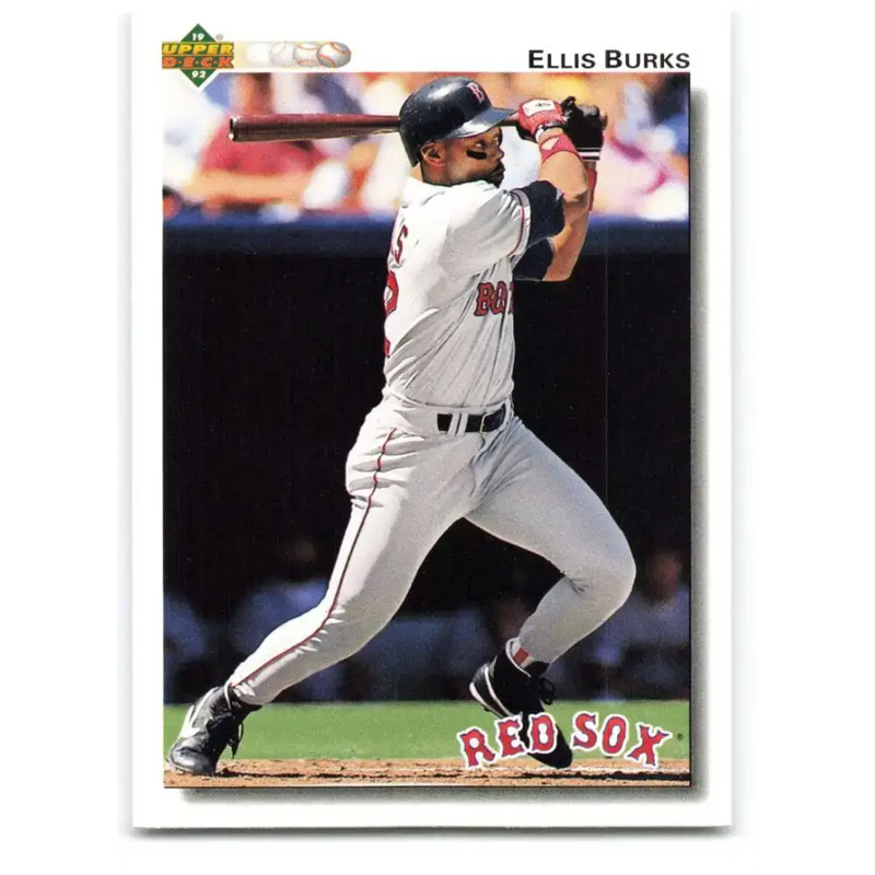 1992 Upper Deck #525 Ellis Burks NM-MT Boston Red Sox Baseball Card - Baseball Card Single