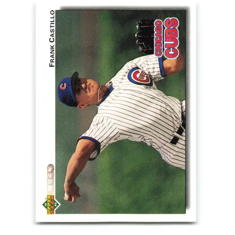 1992 Upper Deck #526 Frank Castillo NM-MT Chicago Cubs Baseball Card - Baseball Card Single