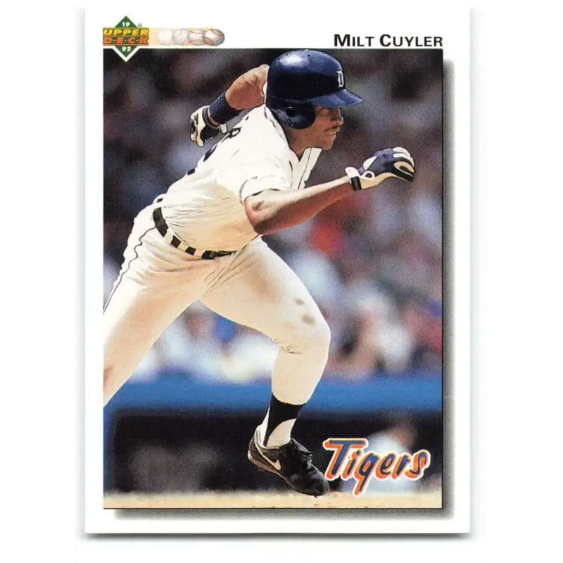 1992 Upper Deck #536 Milt Cuyler NM-MT Detroit Tigers Baseball Card - Baseball Card Single
