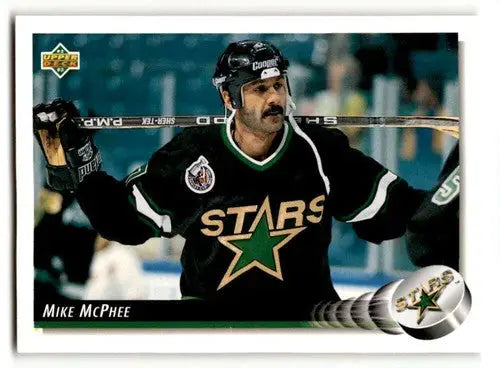 1992 Upper Deck #538 Mike McPhee ID:46812 - Hockey Card Single