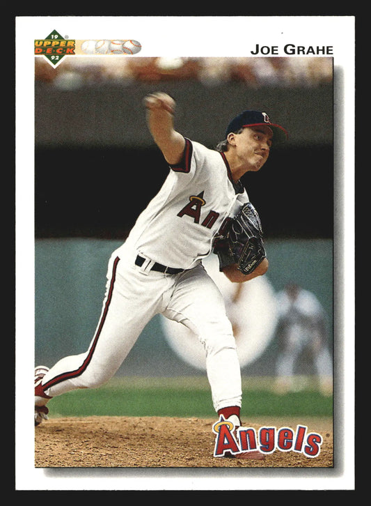 1992 Upper Deck #542 Joe Grahe California Angels - Baseball Card Single