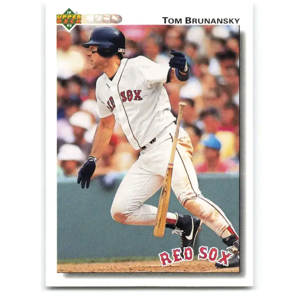 1992 Upper Deck #543 Tom Brunansky NM-MT Boston Red Sox Baseball Card - Baseball Card Single