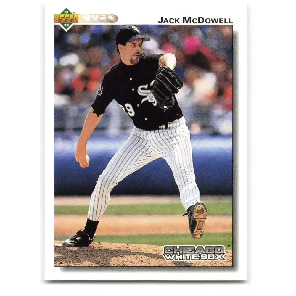 1992 Upper Deck #553 Jack McDowell NM-MT Chicago White Sox Baseball Card - Baseball Card Single