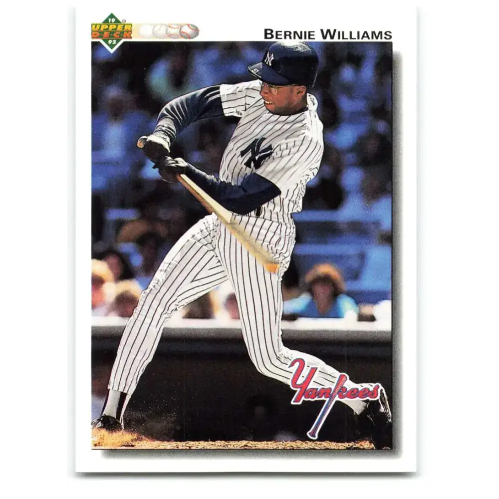 1992 Upper Deck #556 Bernie Williams NM-MT New York Yankees Baseball Card - Baseball Card Single
