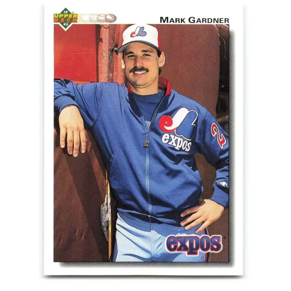 1992 Upper Deck #557 Mark Gardner NM-MT Montreal Expos Baseball Card - Baseball Card Single
