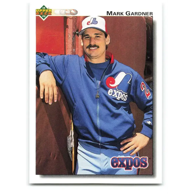 1992 Upper Deck #557 Mark Gardner NM-MT Montreal Expos Baseball Card - Baseball Card Single