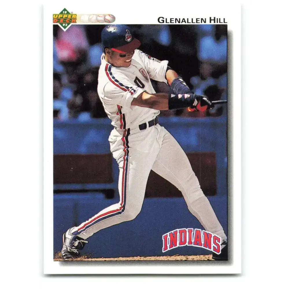 1992 Upper Deck #558 Glenallen Hill NM-MT Cleveland Indians Baseball Card - Baseball Card Single