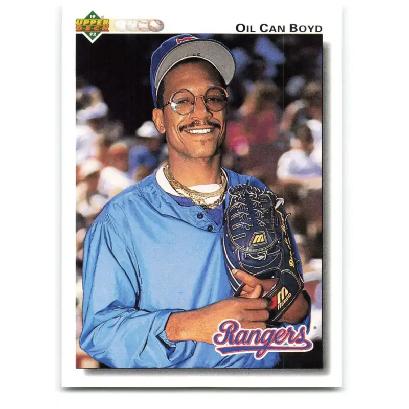 1992 Upper Deck #559 Oil Can Boyd NM-MT Texas Rangers Baseball Card - Baseball Card Single