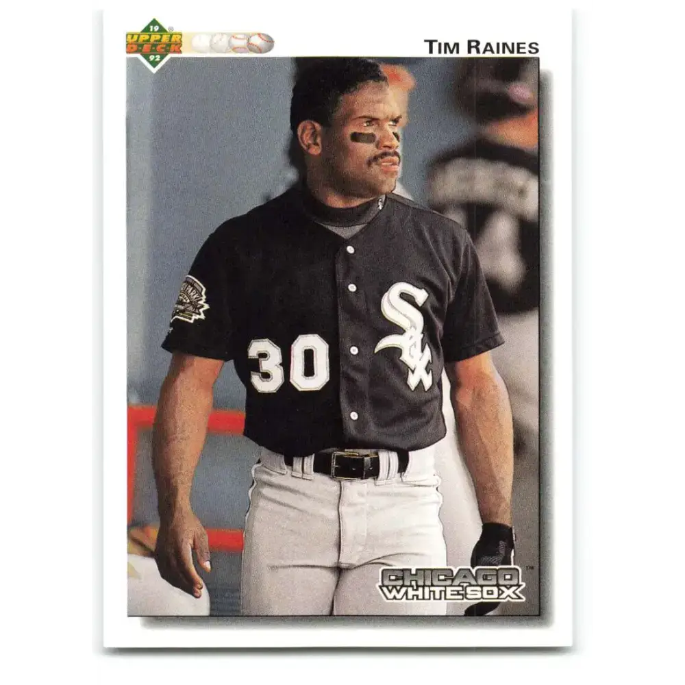 1992 Upper Deck #575 Tim Raines NM-MT Chicago White Sox Baseball Card - Baseball Card Single