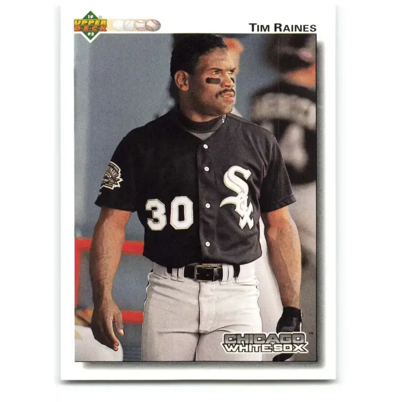 1992 Upper Deck #575 Tim Raines NM-MT Chicago White Sox Baseball Card - Baseball Card Single