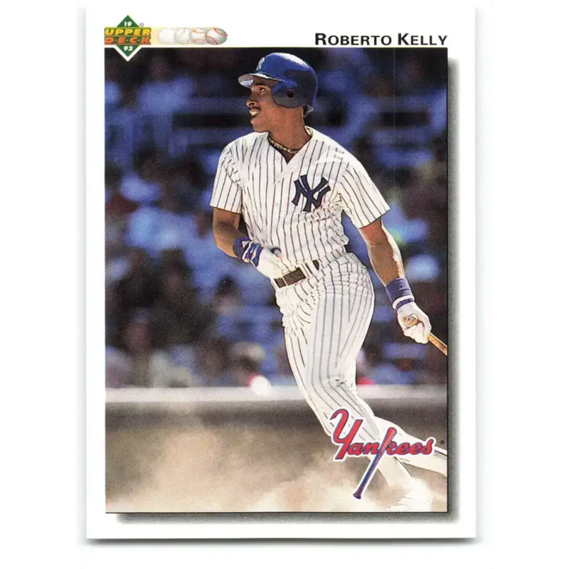 1992 Upper Deck #577 Roberto Kelly NM-MT New York Yankees Baseball Card - Baseball Card Single