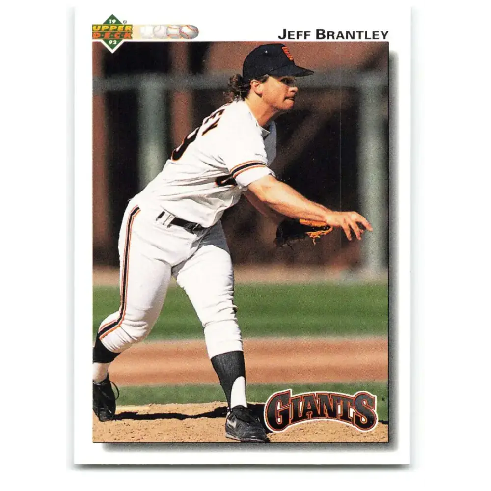1992 Upper Deck #581 Jeff Brantley NM-MT San Francisco Giants Baseball Card - Baseball Card Single