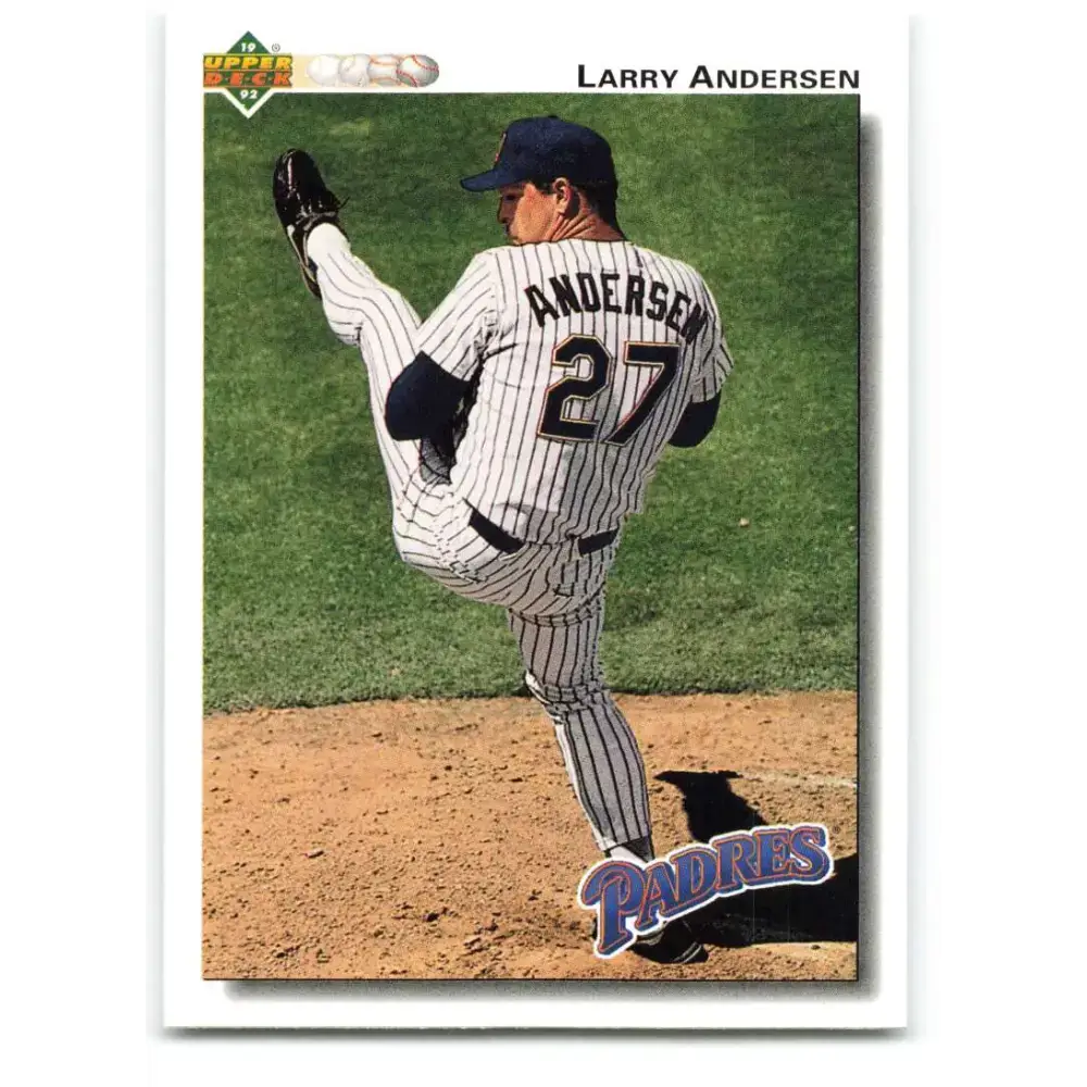 1992 Upper Deck #587 Larry Andersen NM-MT San Diego Padres Baseball Card - Baseball Card Single