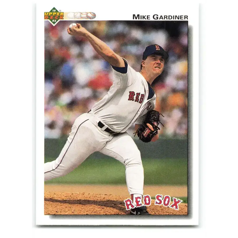 1992 Upper Deck #588 Mike Gardiner NM-MT Boston Red Sox Baseball Card - Baseball Card Single