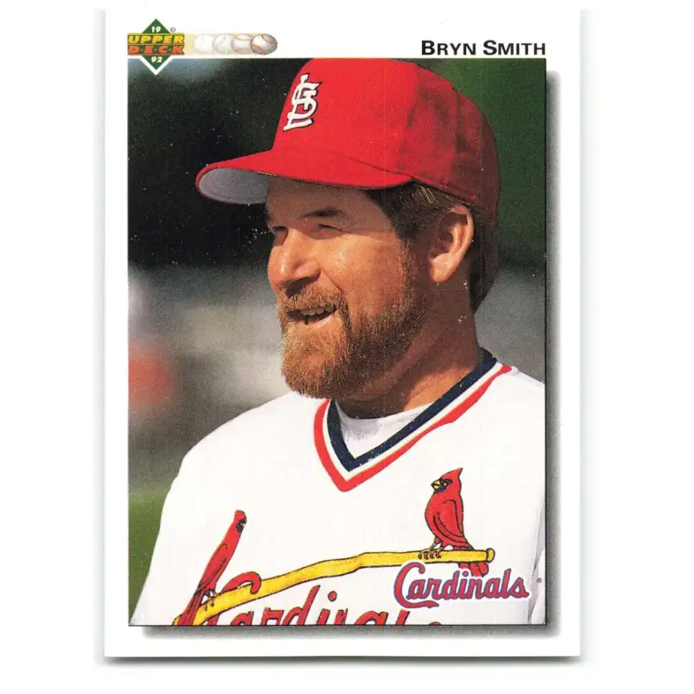 1992 Upper Deck #591 Bryn Smith NM-MT St. Louis Cardinals Baseball Card - Baseball Card Single