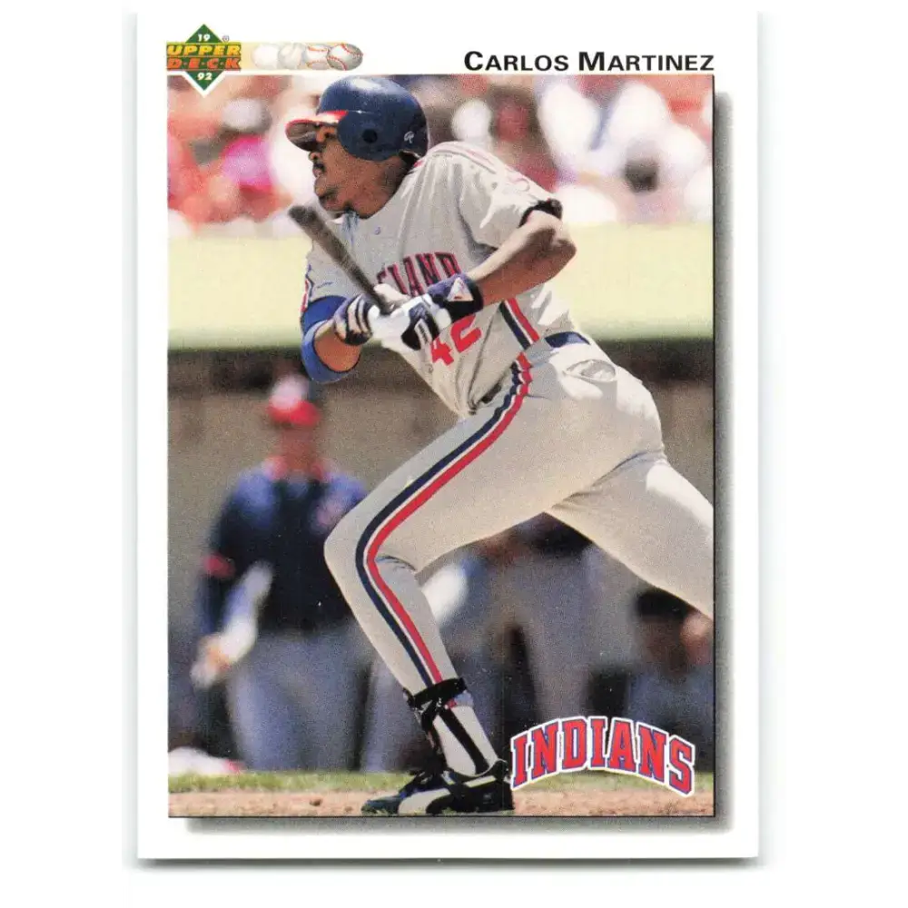 1992 Upper Deck #598 Carlos Martinez NM-MT Cleveland Indians Baseball Card - Baseball Card Single