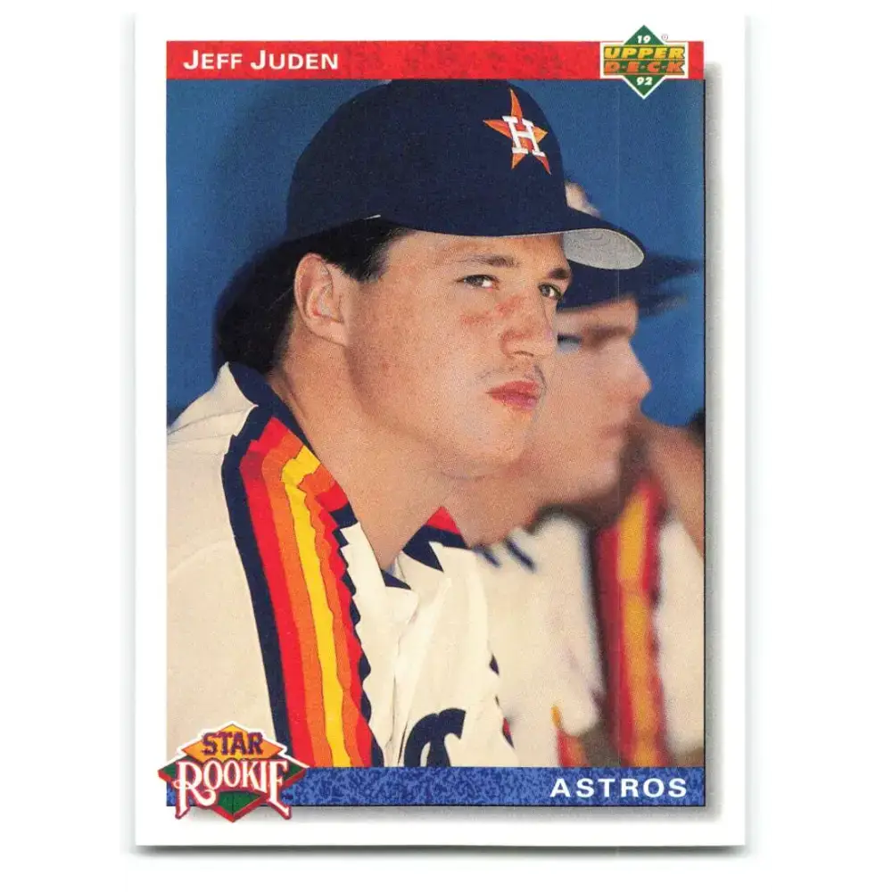 1992 Upper Deck #6 Jeff Juden SR NM-MT RC Rookie Houston Astros Baseball Card - Baseball Card Single