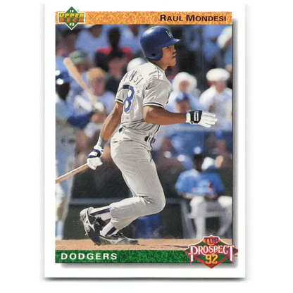 1992 Upper Deck #60 Raul Mondesi NM-MT Los Angeles Dodgers Baseball Card