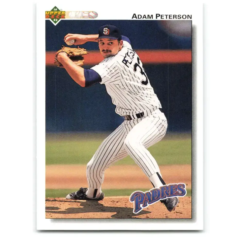 1992 Upper Deck #602 Adam Peterson NM-MT San Diego Padres Baseball Card - Baseball Card Single