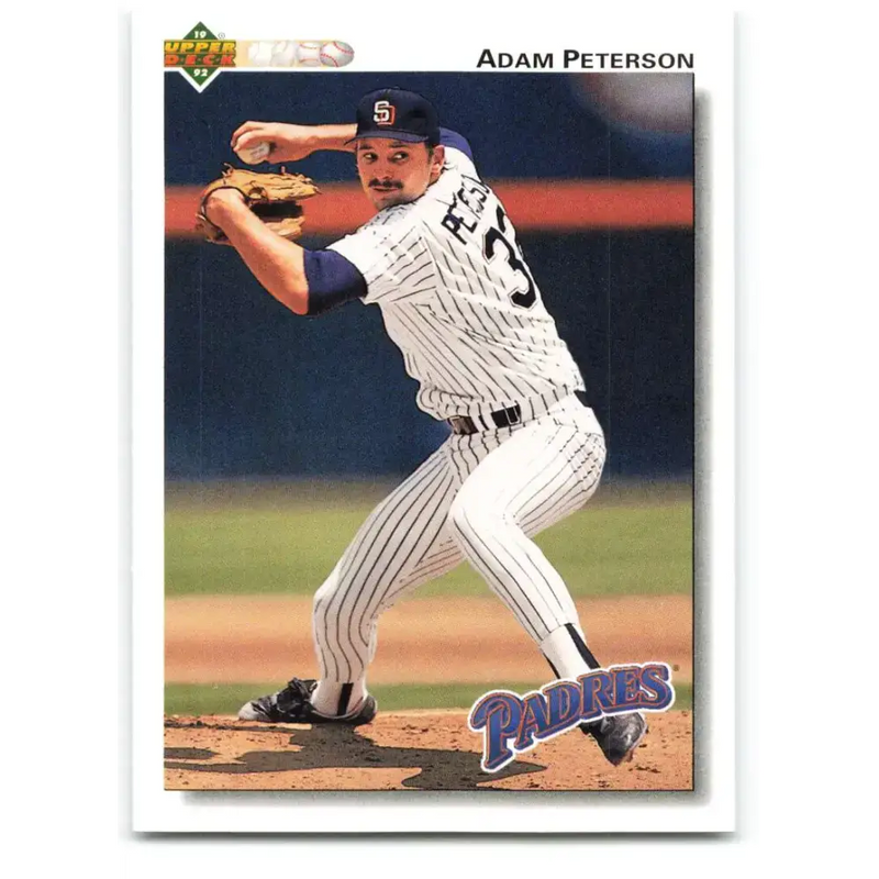 1992 Upper Deck #602 Adam Peterson NM-MT San Diego Padres Baseball Card - Baseball Card Single