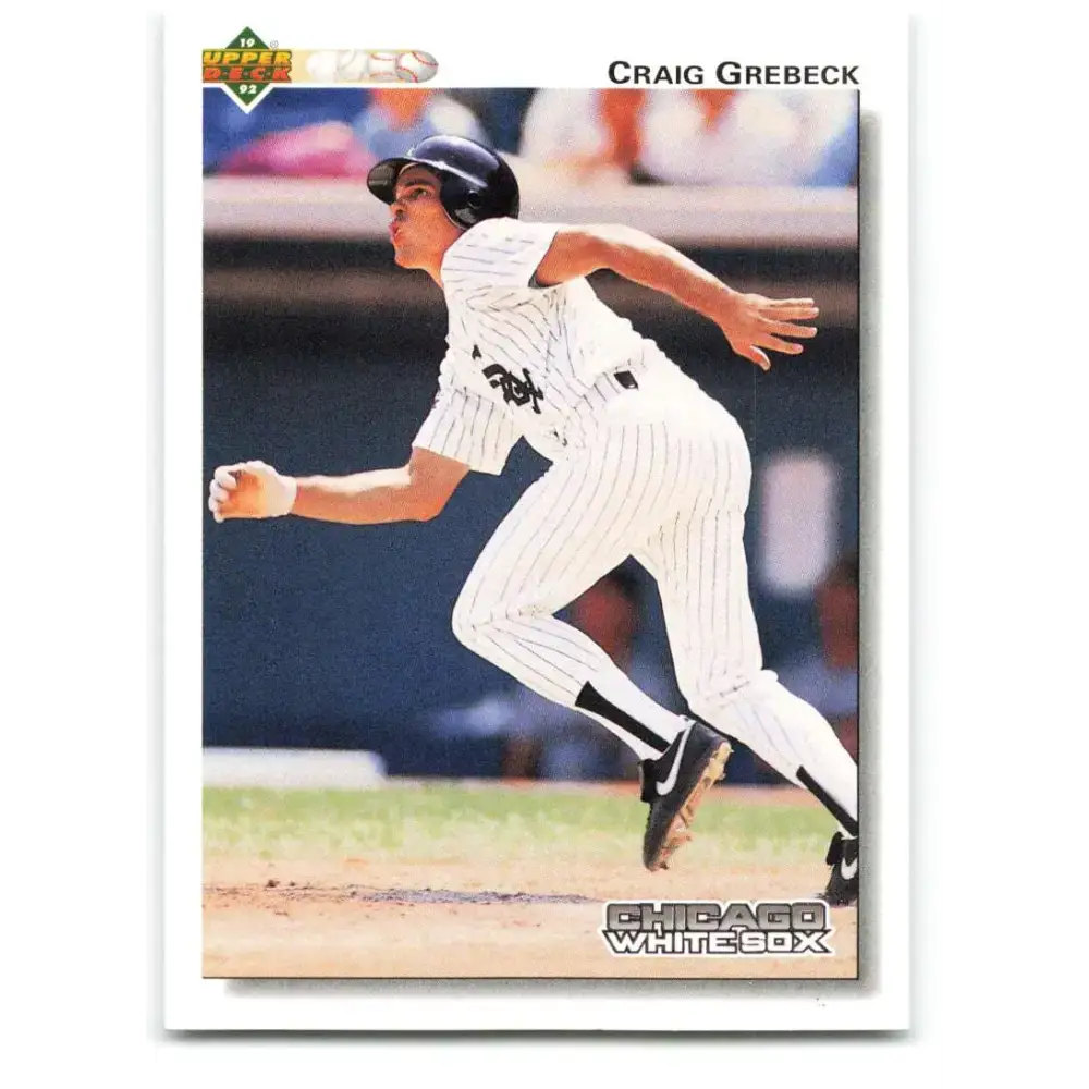 1992 Upper Deck #603 Craig Grebeck NM-MT Chicago White Sox Baseball Card - Baseball Card Single