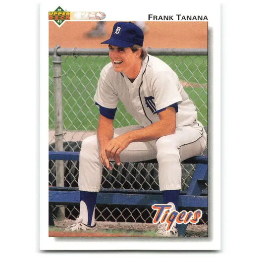 1992 Upper Deck #605 Frank Tanana NM-MT Detroit Tigers Baseball Card - Baseball Card Single