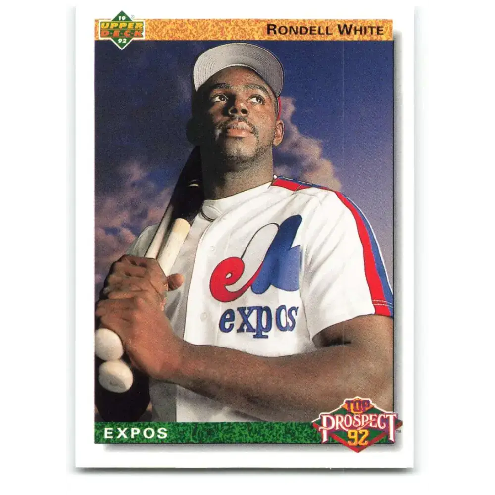 1992 Upper Deck #61 Rondell White NM-MT Montreal Expos Baseball Card - Baseball Card Single