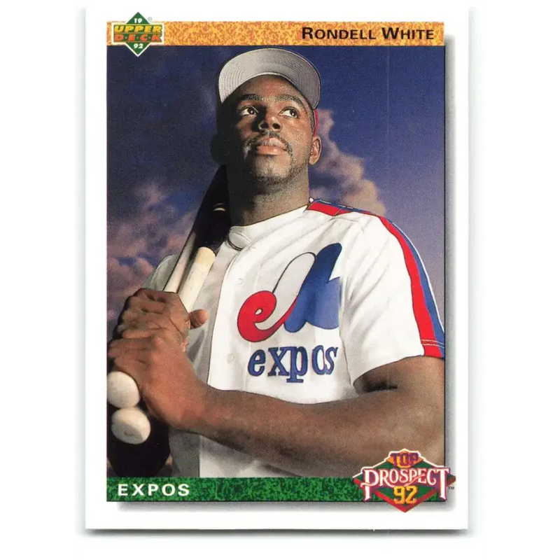 1992 Upper Deck #61 Rondell White NM-MT Montreal Expos Baseball Card - Baseball Card Single