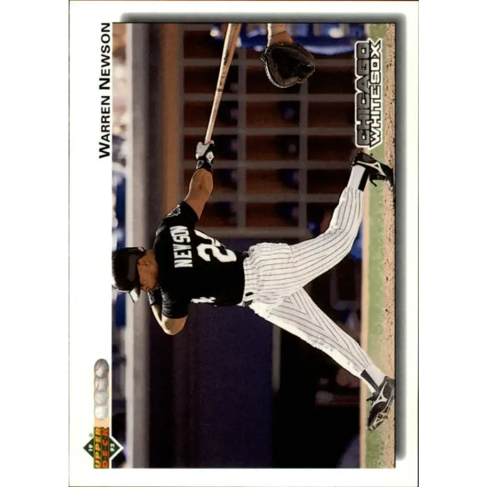 1992 Upper Deck #621 Warren Newson NM-MT Chicago White Sox Baseball Card - Baseball Card Single