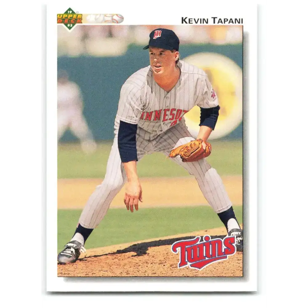 1992 Upper Deck #624 Kevin Tapani NM-MT Minnesota Twins Baseball Card - Baseball Card Single