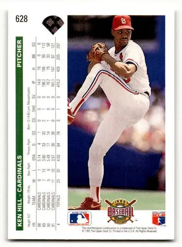 1992 Upper Deck #628 Ken Hill ID:46364 - Baseball Card Single