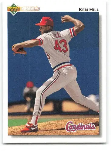 1992 Upper Deck #628 Ken Hill NM-MT Cardinals ID:45970 - Baseball Card Single