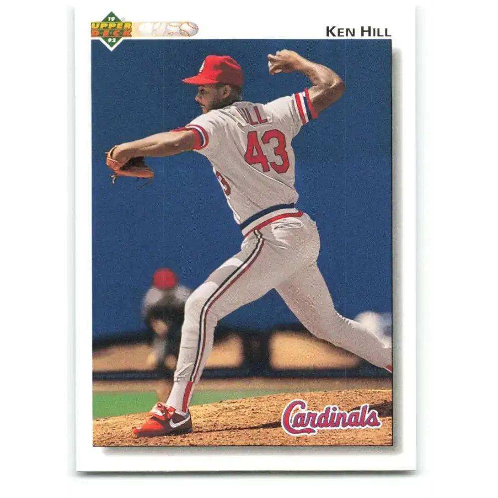 1992 Upper Deck #628 Ken Hill NM-MT St. Louis Cardinals Baseball Card - Baseball Card Single