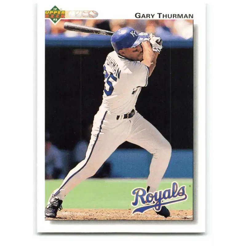 1992 Upper Deck #629 Gary Thurman NM-MT Kansas City Royals Baseball Card - Baseball Card Single