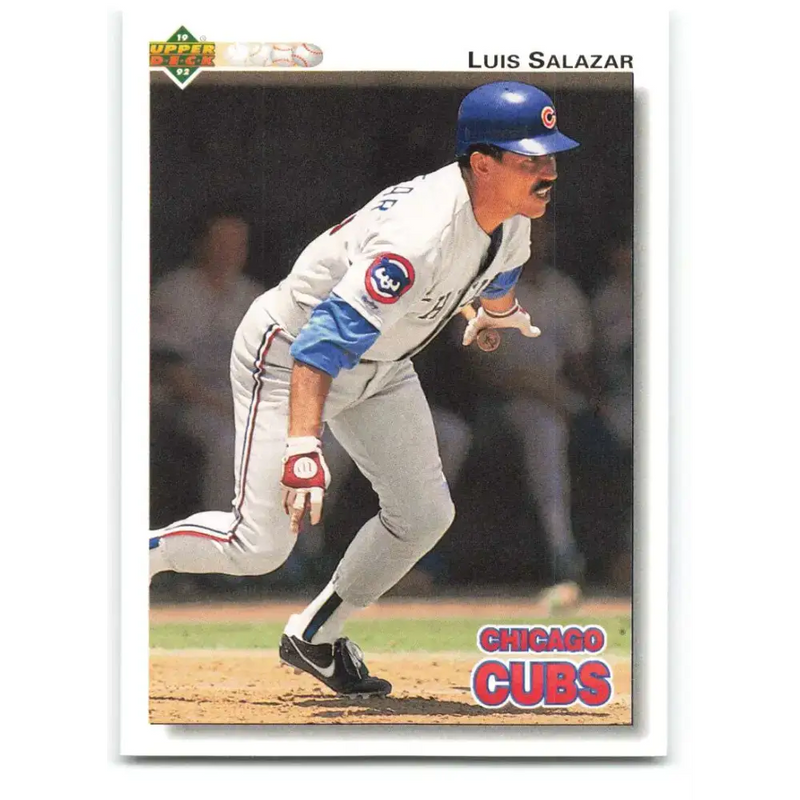 1992 Upper Deck #638 Luis Salazar NM-MT Chicago Cubs Baseball Card - Baseball Card Single