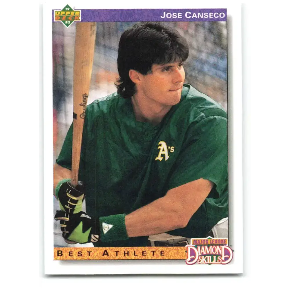 1992 Upper Deck #649 Jose Canseco DS NM-MT Oakland Athletics Baseball Card - Baseball Card Single