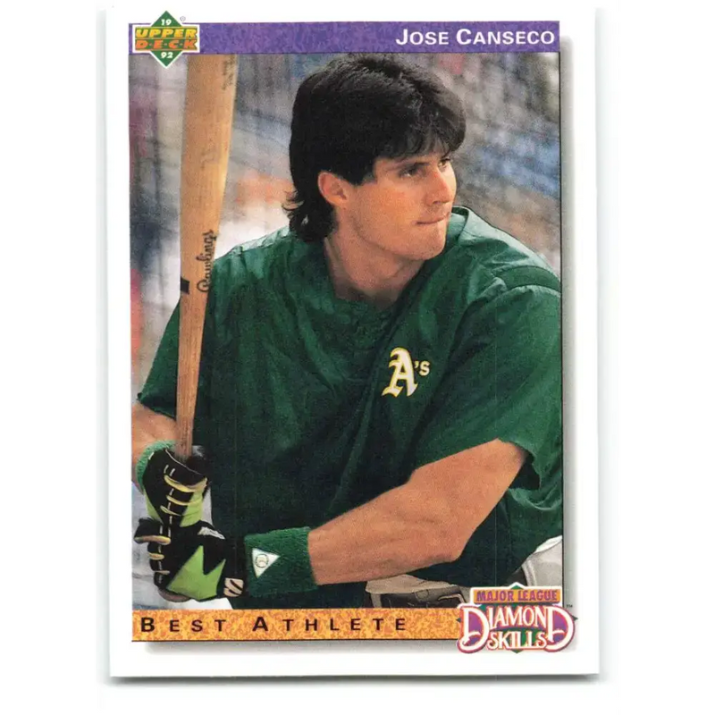 1992 Upper Deck #649 Jose Canseco DS NM-MT Oakland Athletics Baseball Card - Baseball Card Single