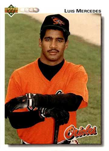 1992 Upper Deck #652 Luis Mercedes EX/NM Orioles ID:46142 - Baseball Card Single
