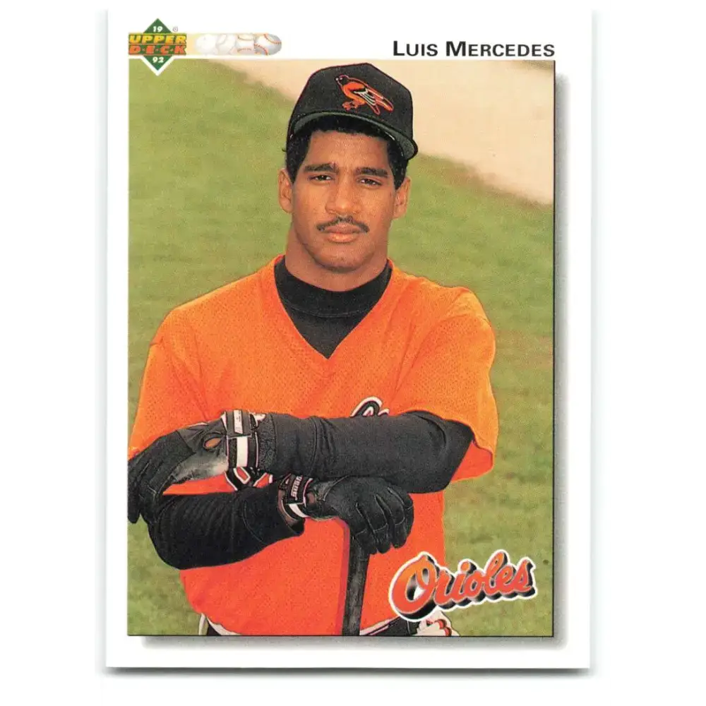 1992 Upper Deck #652 Luis Mercedes NM-MT Baltimore Orioles Baseball Card - Baseball Card Single