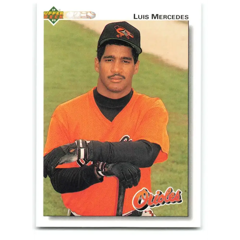 1992 Upper Deck #652 Luis Mercedes NM-MT Baltimore Orioles Baseball Card - Baseball Card Single